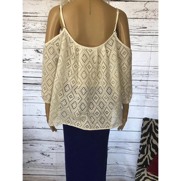 Miss Me Cold Shoulder top - Picture 3 of 5